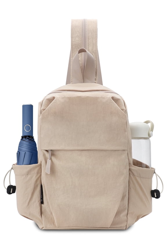 Small Backpack, Lightweight Nylon Daypack for Women Men, Small City Pack for Shopping Travel
