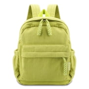 TSV Small Corduroy Backpack for Women, Lightweight Mini Backpack Casual Daypack for Travel, Shopping, Everyday Use