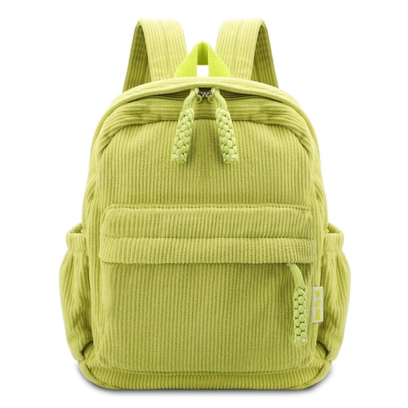 TSV Small Corduroy Backpack for Women, Lightweight Mini Backpack Casual Daypack for Travel, Shopping, Everyday Use