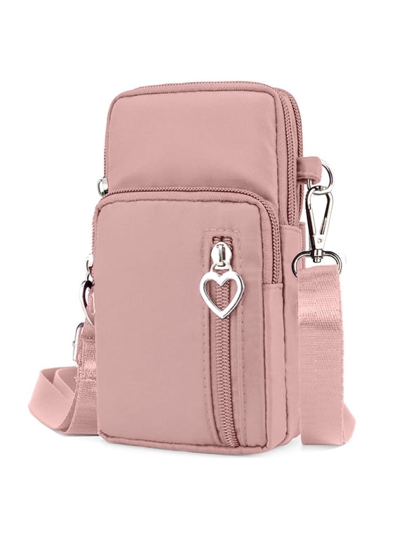 Small Crossbody Cell Phone Purse for Women, Waterproof Shoulder Phone Bag with Credit Card Slots