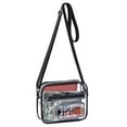 thumbnail image 1 of TSV Stadium Approved Clear Crossbody Bag, Waterproof Shoulder Purse Bag with Adjustable Strap for Concerts, 1 of 6