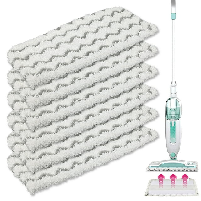 TSV Steam Mop Pads Fits for Shark S1000 S1000A S1000C S1000WM S1001C, Washable Replacement