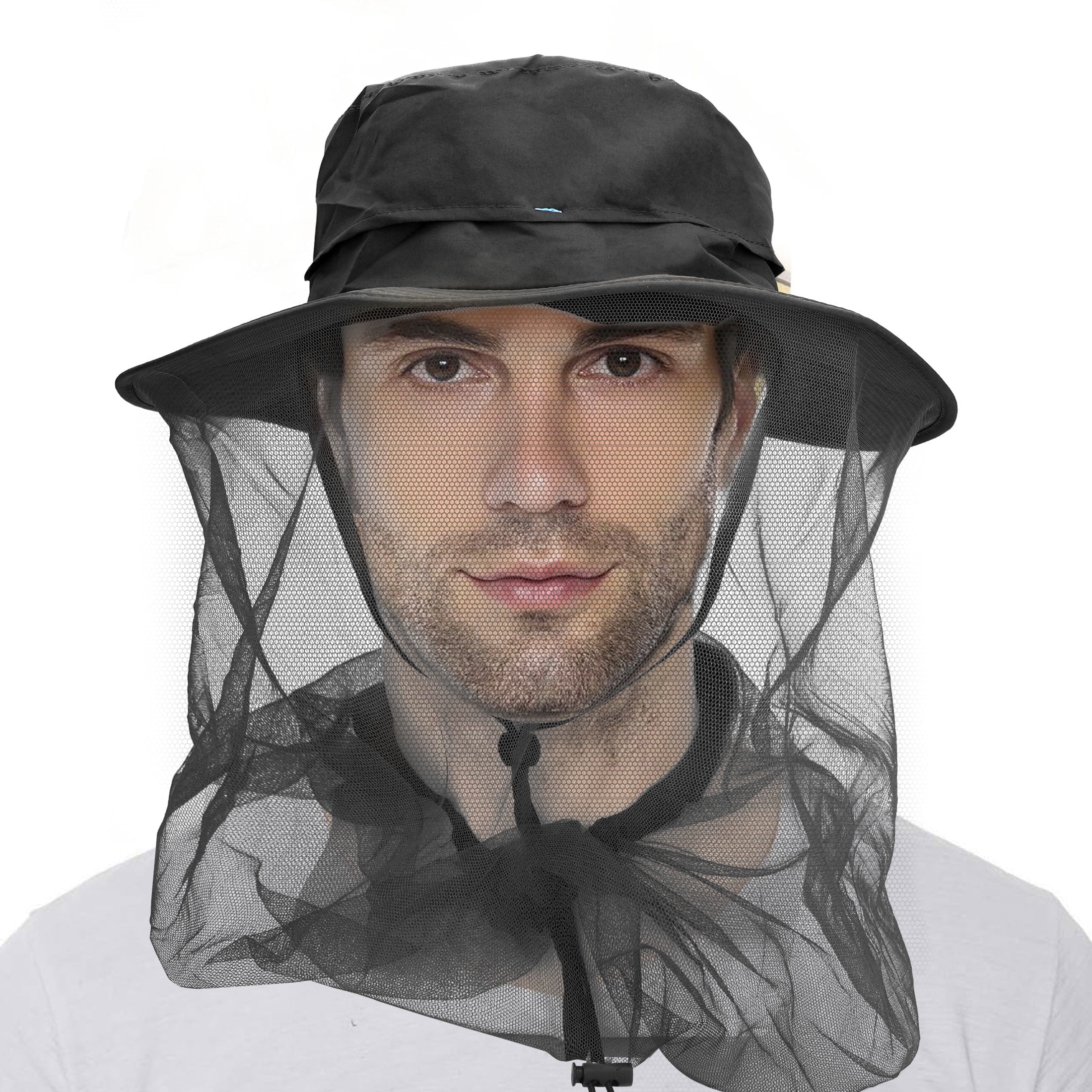 TSV Sun Fishing Hiking Cap, Outdoor AntiMosquito Net Hat Protect from