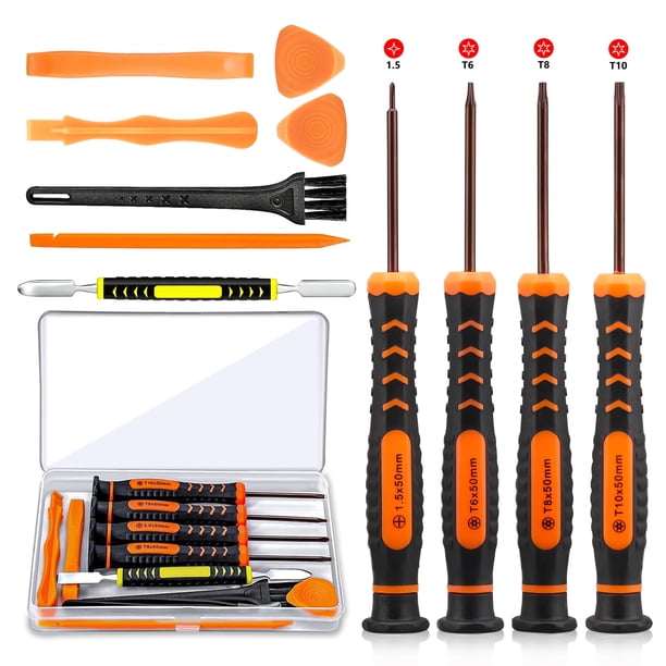 TSV 12-in-1 Magnetic Torx Screwdriver Set for Xbox, PlayStation