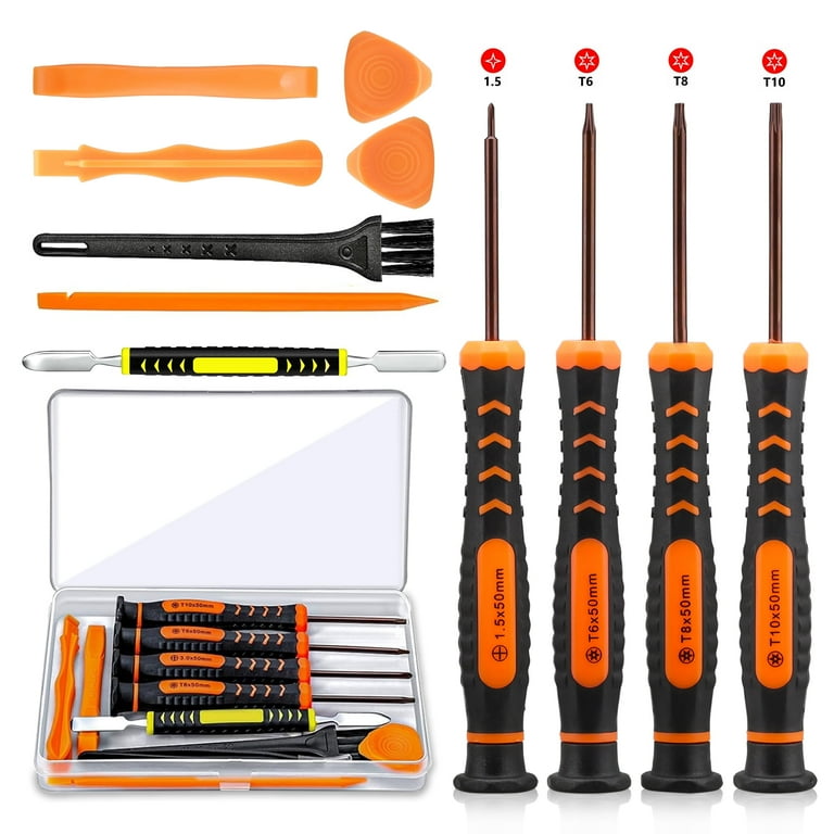 TS Fxセット TSV T6 T8 T10 Torx Security Screwdriver Kit, Magnetic Repair Tool