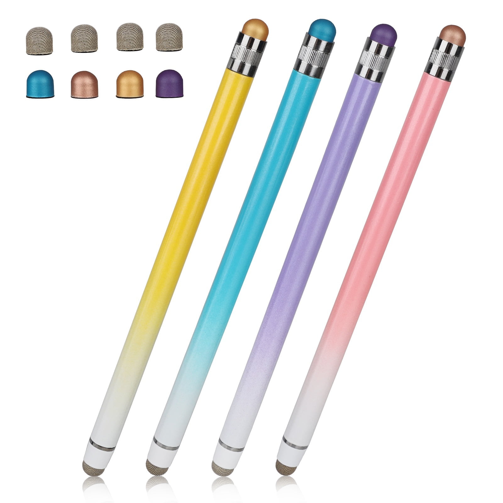 Stylus Pen, TSV Active Stylus Digital Pen 1.5mm Fine Tip Smart Pen  Rechargeable Drawing Stylus Compatible with iPad, iPhone, Samsung, Android