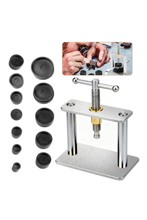 Watch Press Tool, Back Case Closer for Closing The Cover, Watch Battery Replacement with 12pcs Molds, Watch Repair Tool