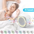 thumbnail image 1 of TSV White Noise Machine, Mini and Portable Travel Sound Machine for Sleep, 26 Soothing Sounds, Timer Function, 1 of 8
