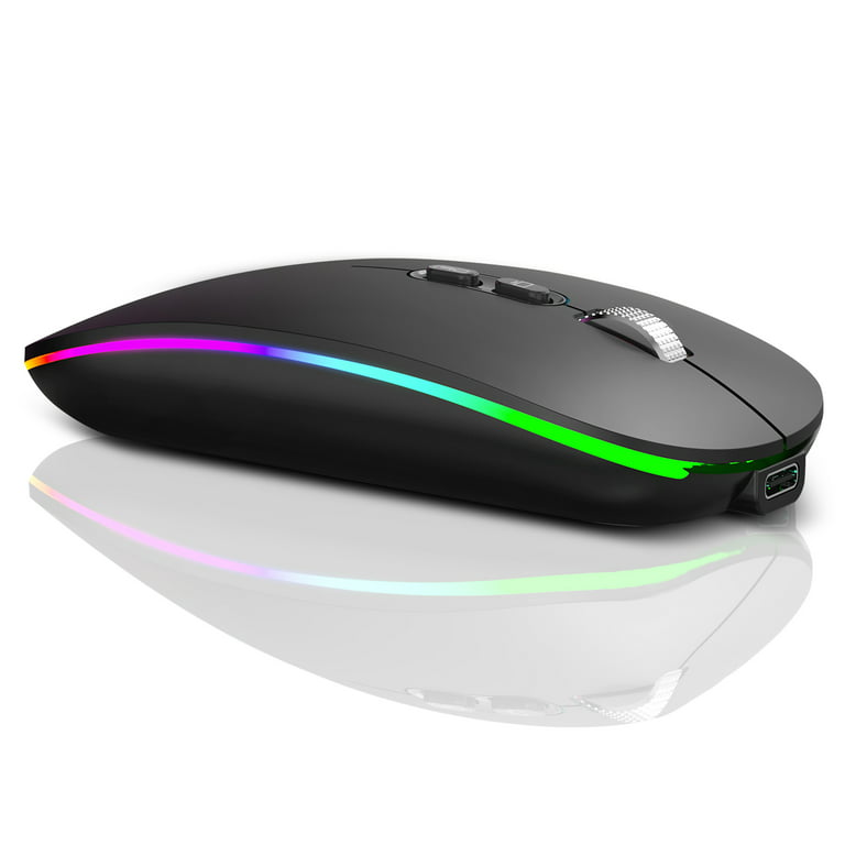 Wireless Gaming Mouse for Laptop, TSV Rechargeable USB 2.4G PC