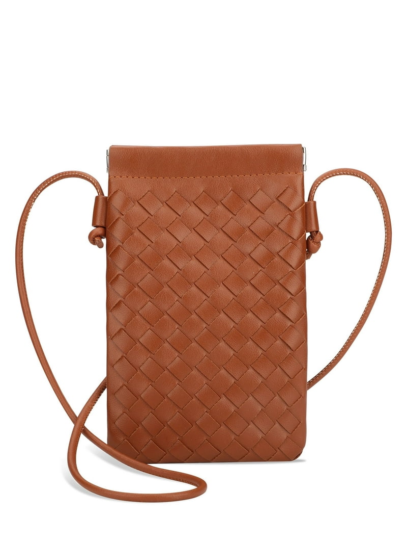 【新品未使用】te+ 手袋 check WOMEN orange 21cm Neon Orange Structured Mini Tote Bag | boohoo