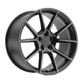 thumbnail image 1 of TSW Aluminum Rim CHRONO 18X8.5in Matte Black with Machine Face and Dark Tint Finish, 1885CRN425112M66, 1 of 3