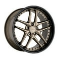 thumbnail image 1 of TSW Aluminum Rim PREMIO 18X8.5in Matte Bronze with Gloss Black Lip Finish, 1885REM325112Z66, 1 of 3