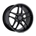 thumbnail image 1 of TSW Aluminum Rim PREMIO 20X8.5in Matte Black with Gloss Black Lip Finish, 2085REM405114B76, 1 of 3