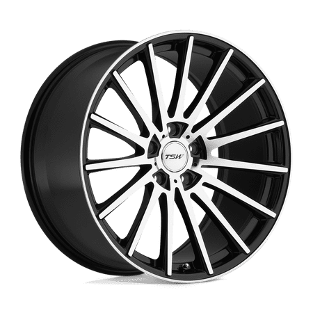 TSW Cast Aluminum Rim TWCHC 18X8.5 5X100 G-BLK MIR FCE 35MM, 1885CHC355100B72