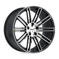 thumbnail image 1 of TSW Cast Aluminum Rim TWCRW 18X9.5 5X112 M-GNMTL M-MCH 50MM, 1895CRW505112G72, 1 of 3