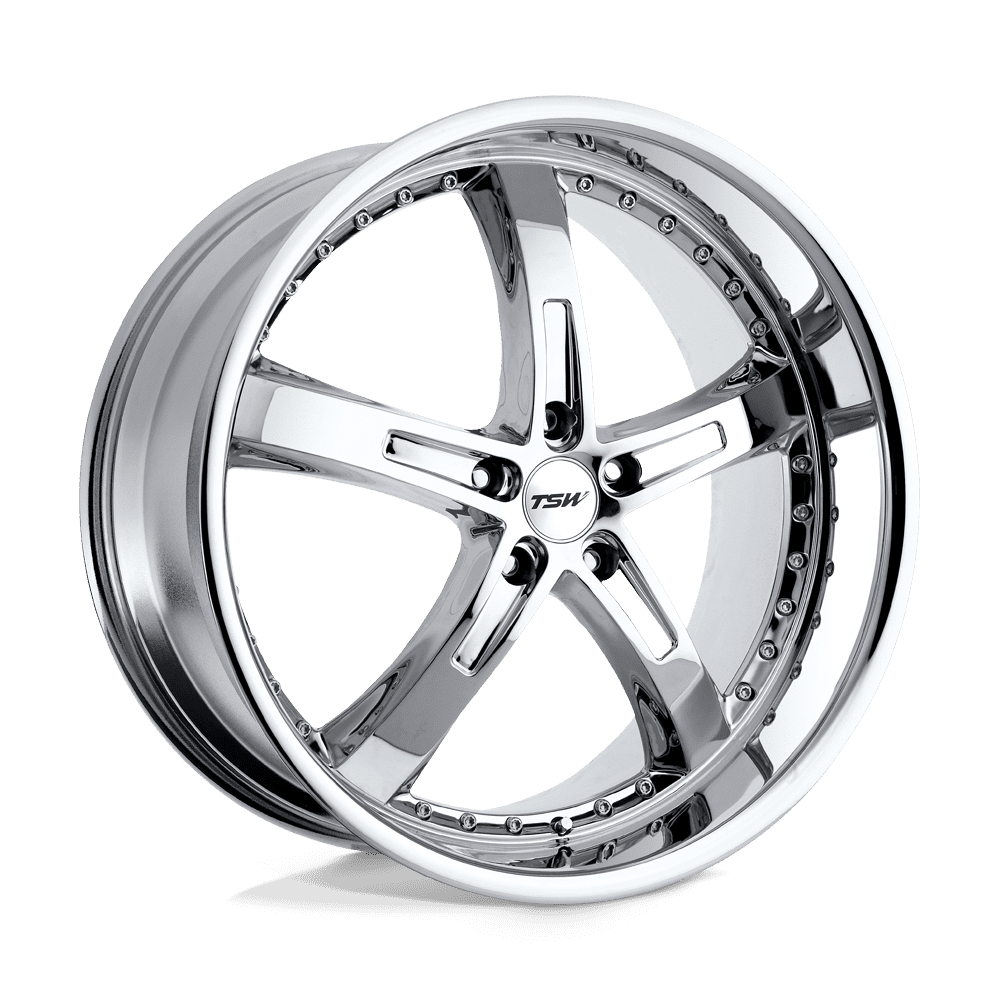 TSW Cast Aluminum Rim TWJAR 19X8 5X4.5 CHROME 20MM, 1980JAR205114C76 ...