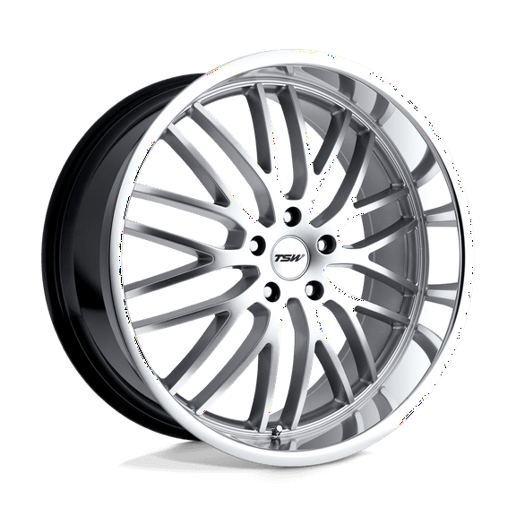 TSW Cast Aluminum Rim TWSNT 17X8 5X110 HYPR SLV MRLIP 40MM, 1780SNT405110S72