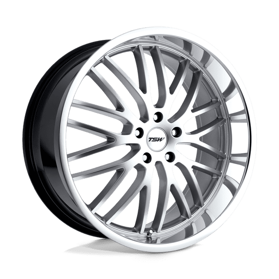 TSW Cast Aluminum Rim TWSNT 17X8 5X110 HYPR SLV MRLIP 40MM, 1780SNT405110S72