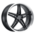 thumbnail image 1 of TSW Cast Aluminum Rim TWVRT 18X8.5 5X120 G-BLK MCH LIP 35MM, 1885VRT355120B76, 1 of 3