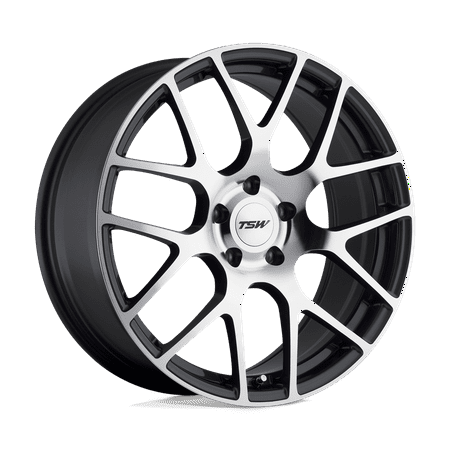 TSW Flow Formed Aluminum Rim TWNUR 21X11 5X120 GNMTL MIR FCE 25MM, 2111NUR255120S76
