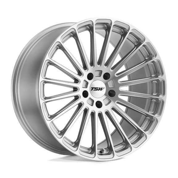 TSW Flow Formed Aluminum Rim TWTUR 20X8.5 5X4.25 TTNM SLV MIR FC 40MM, 2085TUR405108S72