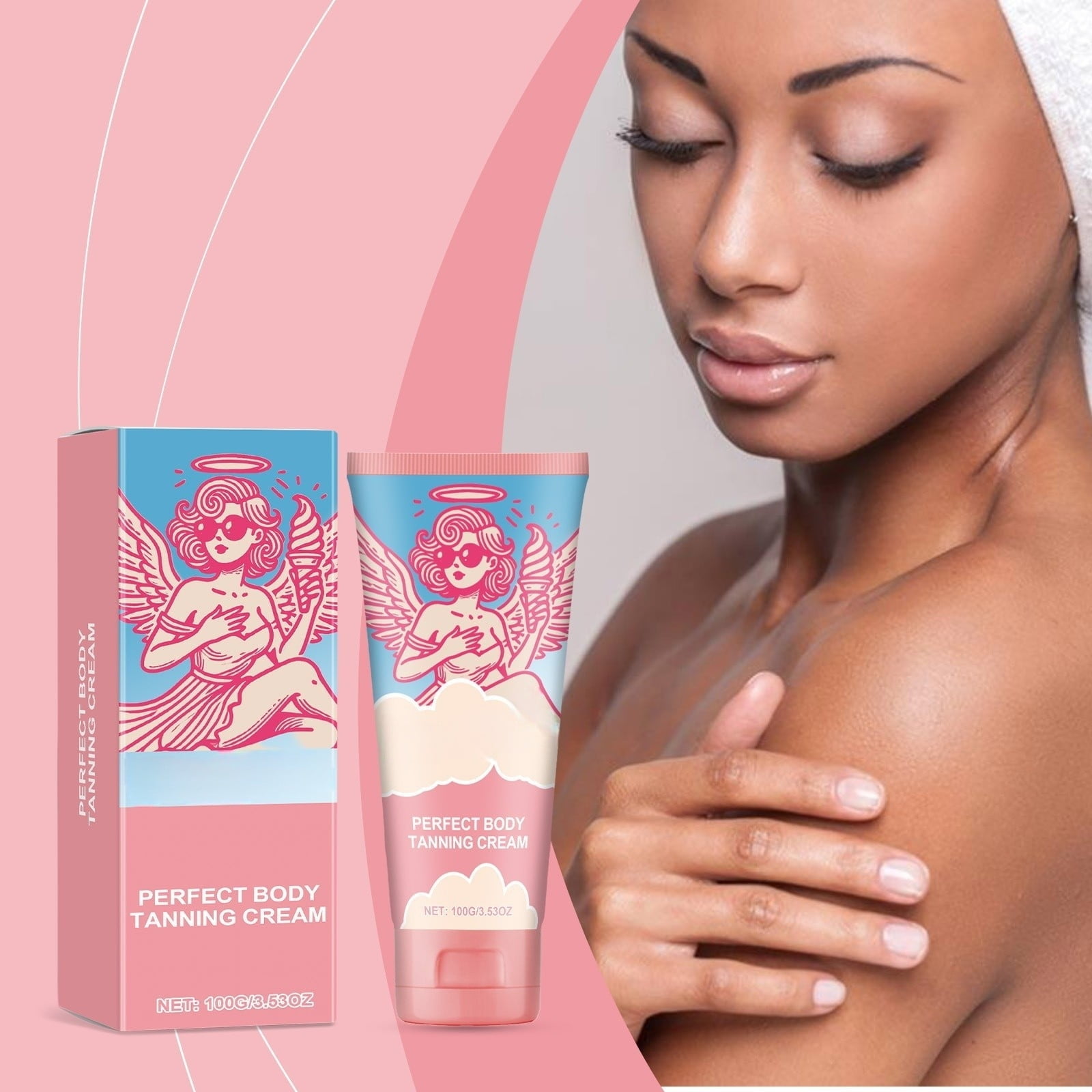 TSYJY Rapid Tan - Advanced Tanning Accelerator, Extreme Dark Tanning Lotion Accelerator for Indoor Tanning Beds & Outdoor Sun Tan, Tanning Oil,Enhance Your Natural Skin Tone