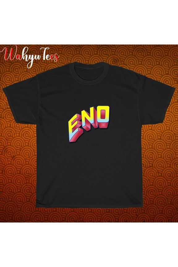 TShirt BRIAN ENO Another Green World Logo Black/New/graphic T-Shirt Size S-3XL