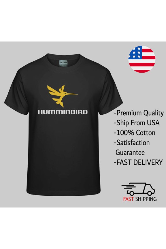 TShirt Humminbird Fishing Logo Special Unisex T- Shirt Casual Tee S-3XL Premium