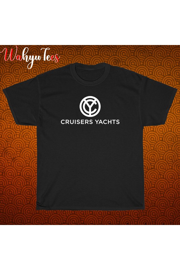 TShirt Logo Cruisers Yachts Performance Logo Black/New/graphic T-Shirt S-3XL