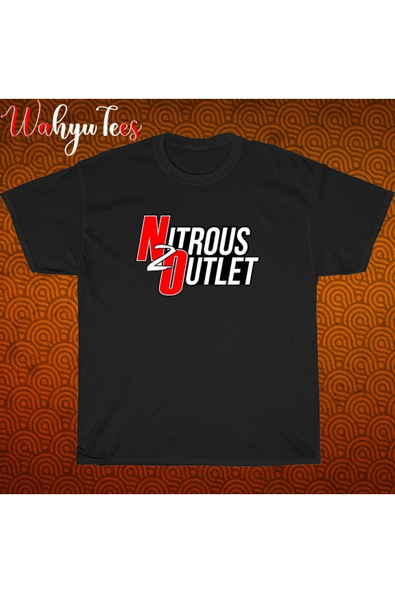 TShirt NWT Nitrous Outlet EFI Nitrous Logo Black/New/graphic T-Shirt Size S-3XL