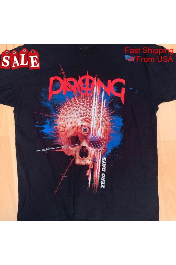 TShirt PRONG Thrash Crossover Metal TShirt Gift For Fans Unisex All Size Shirt 1LU133