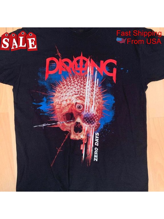 TShirt PRONG Thrash Crossover Metal TShirt Gift For Fans Unisex All Size Shirt 1LU133