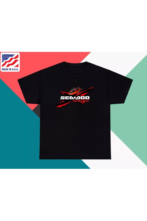 TShirt SeaDoo Team Logo Jet Ski Funny T shirt Size S-3XL