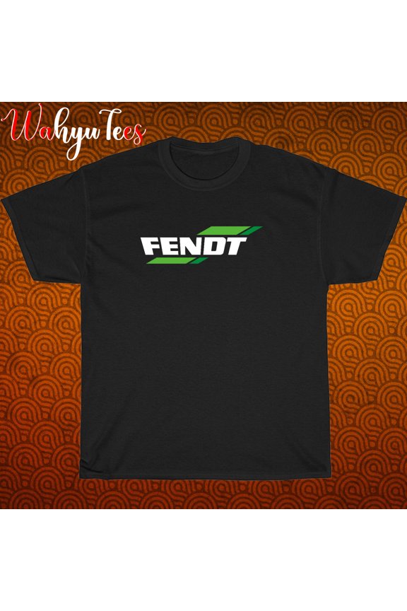 TShirt Shirt Fendt Tractor Logo Black/New/graphic T-Shirt Size S-3XL