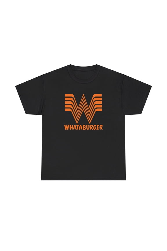 TShirt Whataburger Fast Burger Food Restaurant Orange Black White Navy Grey