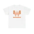 thumbnail image 1 of TShirt Whataburger Fast Burger Food Restaurant Orange Black White Navy Grey, 1 of 2
