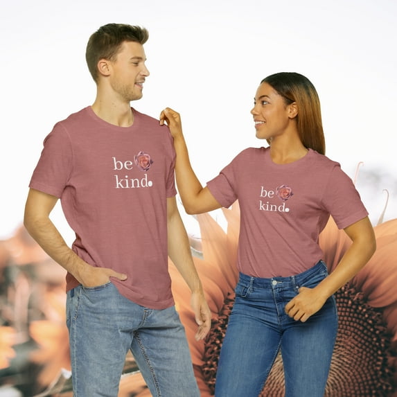 TSmartArt @ Walmart. Be Kind. Unisex Jersey Short-Sleeve T-Shirt. Adult Reg & Plus Size