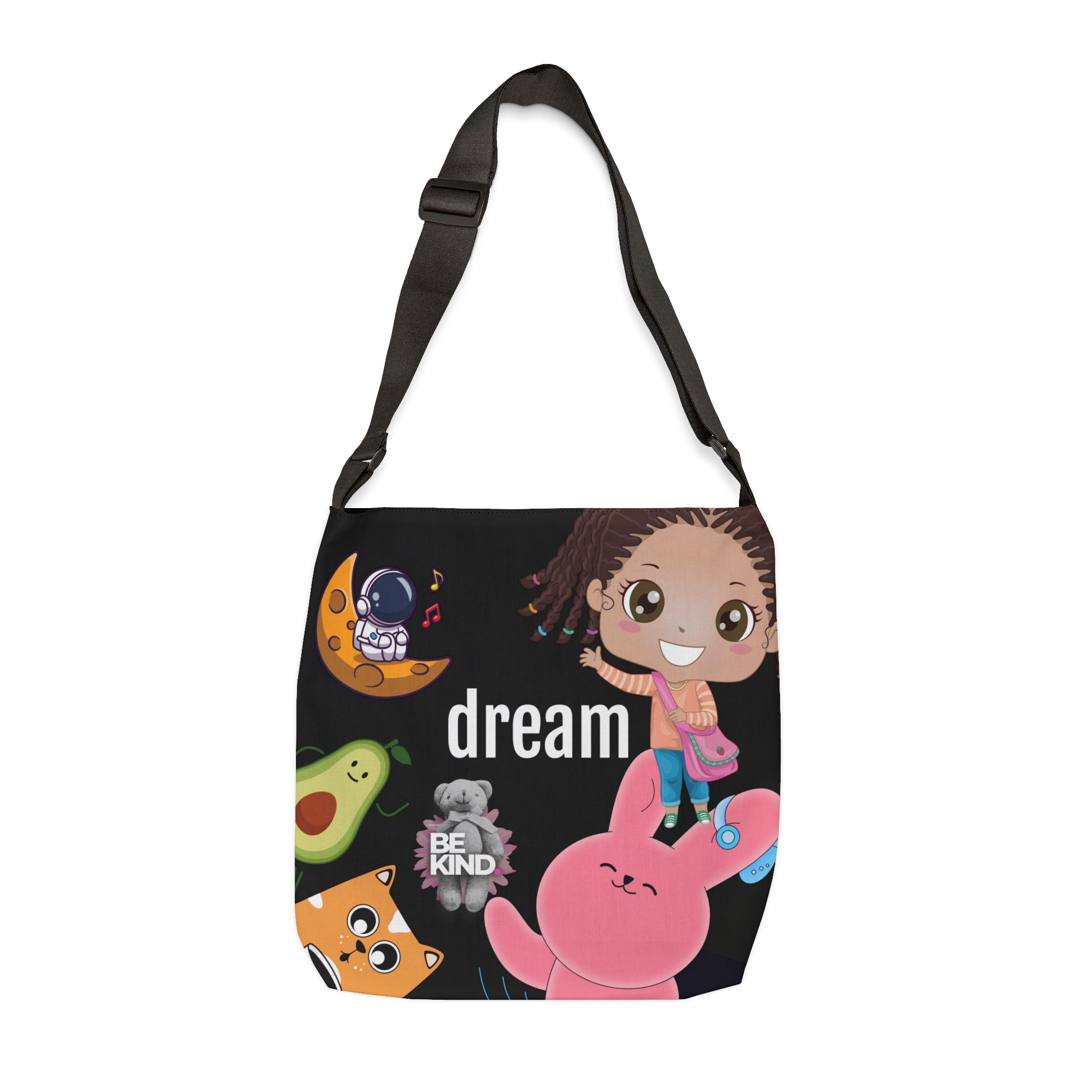 TSmartArt Walmart Dream. Kids Adults Black Messenger Bag
