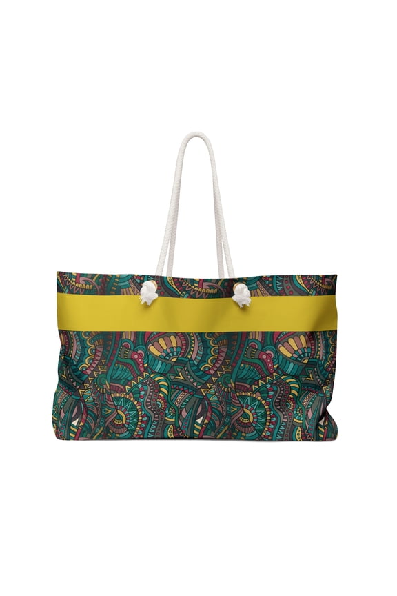 . Fanfare. Teen | Women's Polyester Woven Throw & Go Tote Bag 24"×13"