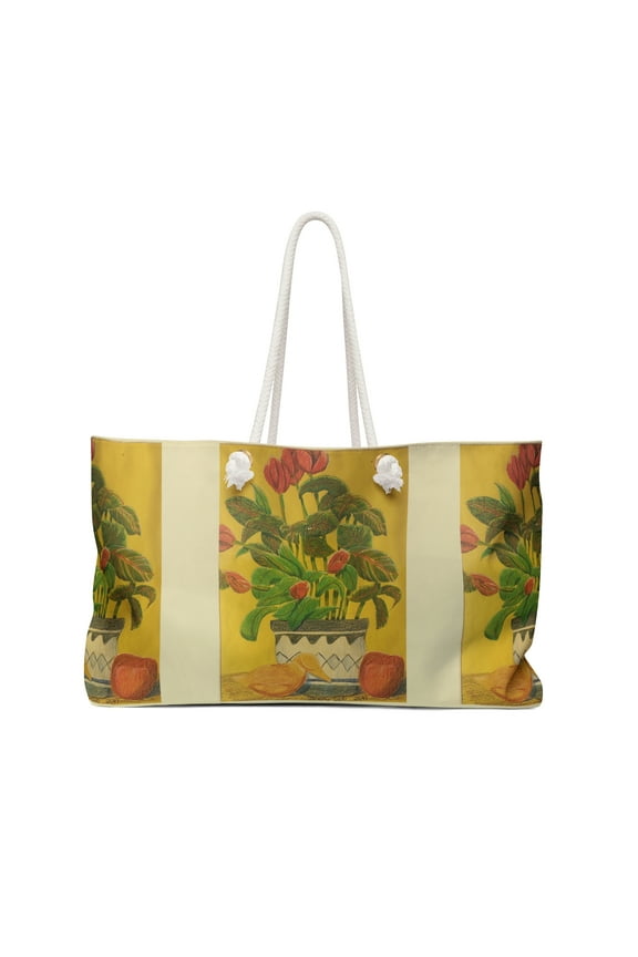 . Grow Through. Women's Polyester Throw & Go Tote Bag. 24"×13"