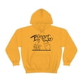 thumbnail image 1 of TSmartArt @ Walmart. Introvert. Adult Teen Heavy Unisex Pullover Hoodie. Regular | Plus, 1 of 5