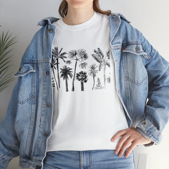TSmartArt @ Walmart. Island Trees. Unisex Heavy Cotton T-Shirt. Plus