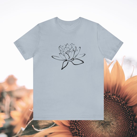 TSmartArt @ Walmart. Lotus Graphic T-Shirts. Unisex Regular Plus