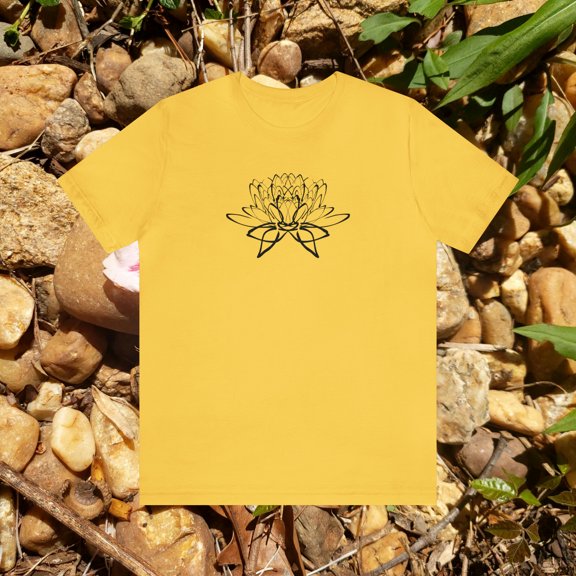 TSmartArt @ Walmart. Lotus Graphic T-Shirts. Unisex Regular Plus