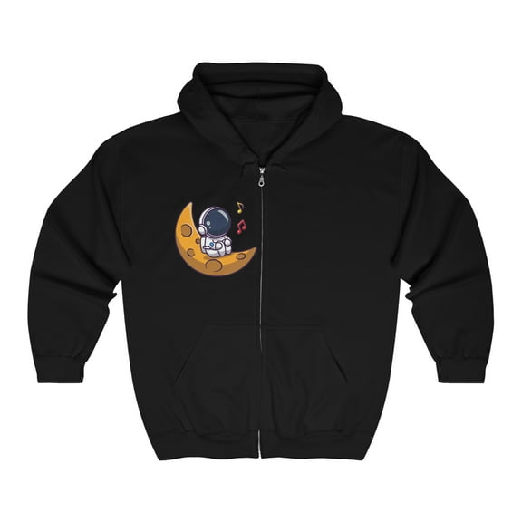 TSmartArt @ Walmart. Moon. Unisex Heavy Blend™ Zip Hoodie. Regular Plus S-3XL