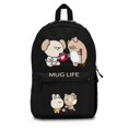 thumbnail image 1 of TSmartArt @ Walmart. Mug Life. 18" Unisex Adult Teen Waterproof Backpack, 1 of 5