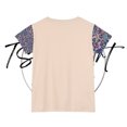 thumbnail image 1 of TSmartArt @ Walmart. Peachy Paisley Lounge | Leisure T-Shirt. Regular Plus, 1 of 5