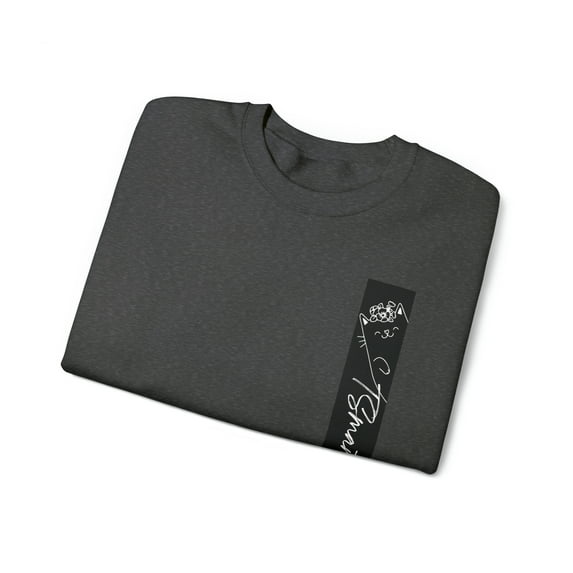 TSmartArt @ Walmart. Peeking Kitty. Adult Women's + Pullover Sweatshirt. L - 5XL.