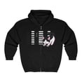 thumbnail image 1 of TSmartArt @ Walmart. Stretching Cat Heavy Blend™ Zip-close Hoodie., 1 of 2