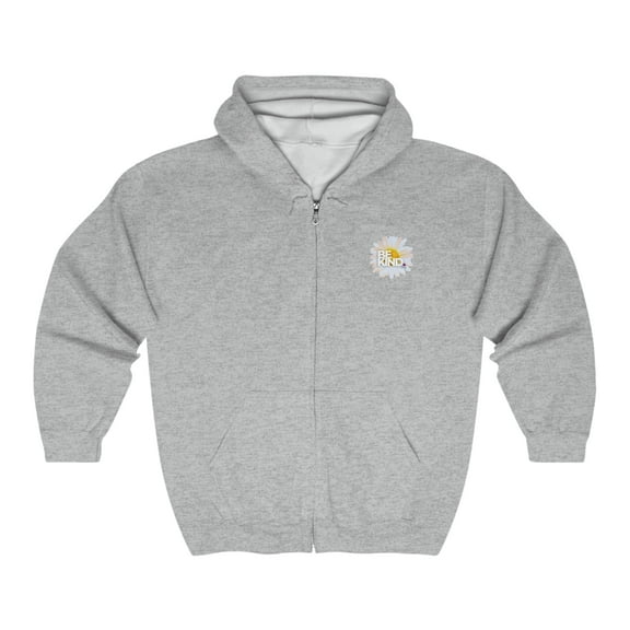 TSmartArt @ Walmart. Unisex Be Kind Heavy Blend™ Zip Hoodie. Regular-Plus